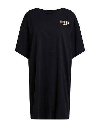 MOSCHINO ビーチドレス ブラック コットン 100%