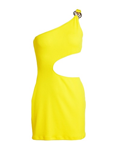 MOSCHINO Cover-ups Yellow 94% Polyester, 6% Elastane