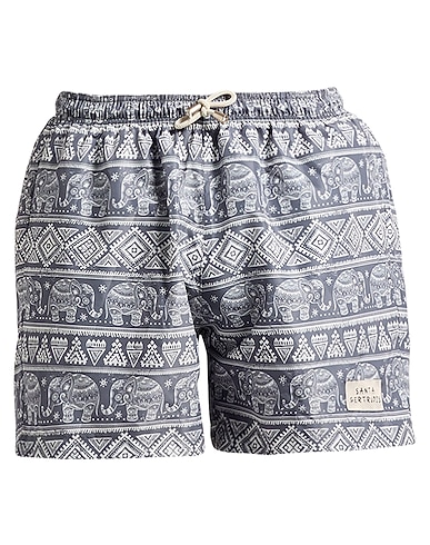 SANTA GERTRUDIS Swim shorts Grey 100% Polyester