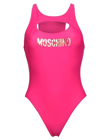 MOSCHINO One-piece swimsuits Fuchsia 80% Polyamide, 20% Elastane
