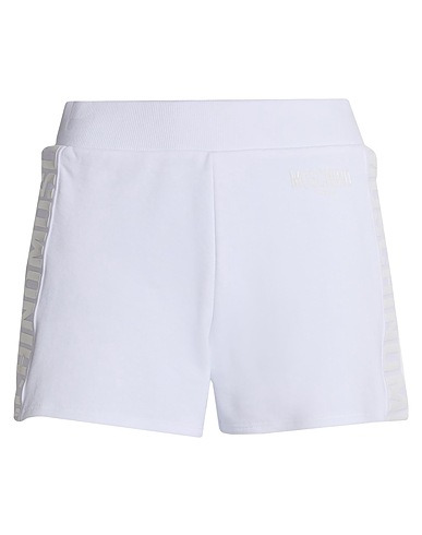 MOSCHINO Cover-ups White 100% Cotton, Elastane
