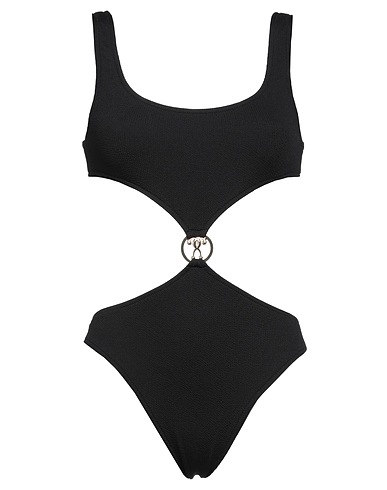 MOSCHINO One-piece swimsuits Black 94% Polyester, 6% Elastane