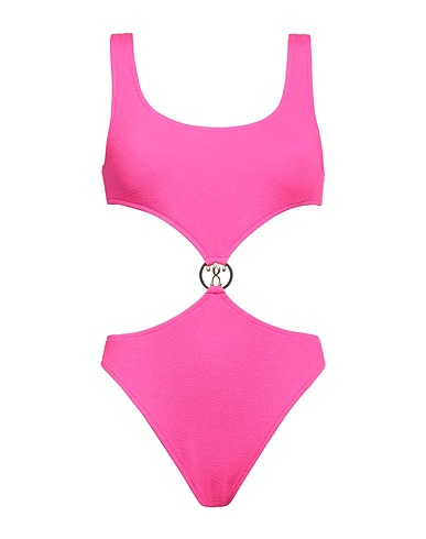 MOSCHINO One-piece swimsuits Fuchsia 94% Polyester, 6% Elastane