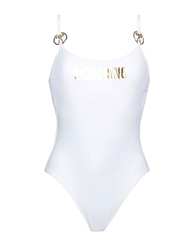 MOSCHINO Costume intero Bianco 80% Poliammide, 20% Elastan