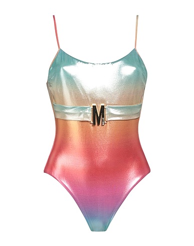 MOSCHINO One-piece swimsuits Orange 87% Polyamide, 13% Elastane