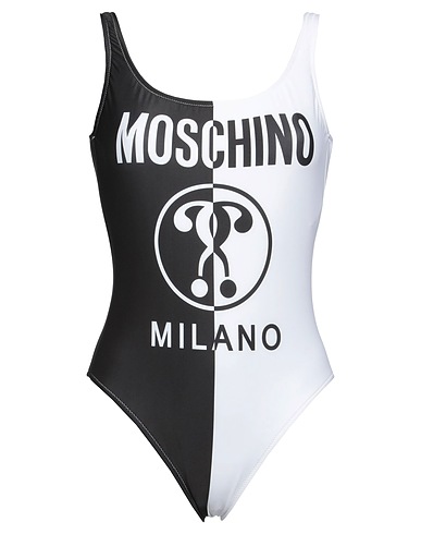 MOSCHINO One-piece swimsuits SWIM Black 82% Polyester, 18% Elastane