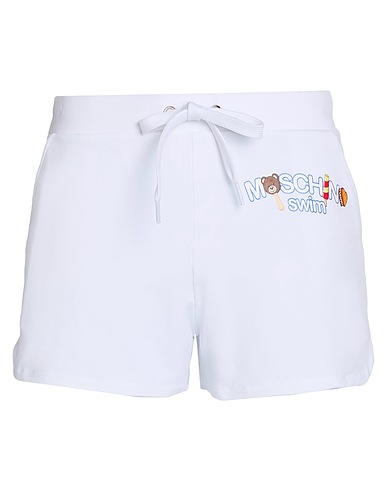 MOSCHINO Cover-ups White 92% Cotton, 8% Elastane