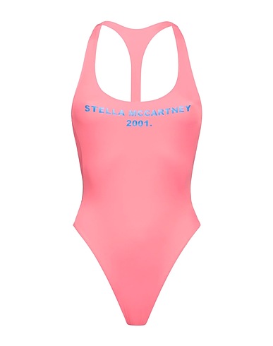 STELLA McCARTNEY One-piece swimsuits Coral 78% Polyamide, 22% Elastane