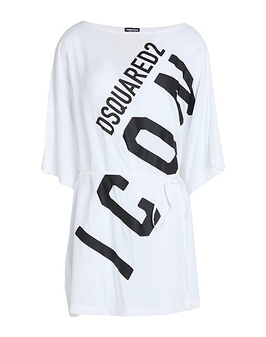 DSQUARED2 Cover-ups White 100% Viscose