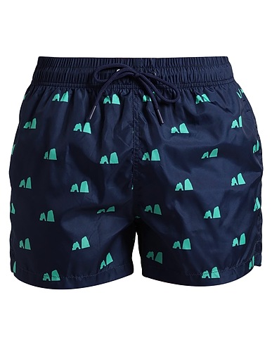 LIU •JO MAN Swim shorts Midnight blue 100% Polyester