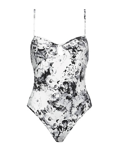 DRIES VAN NOTEN One-piece swimsuits Black 80% Polyamide, 20% Elastane