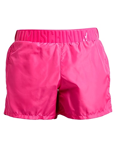 MOSCHINO Swim shorts Fuchsia 100% Polyester