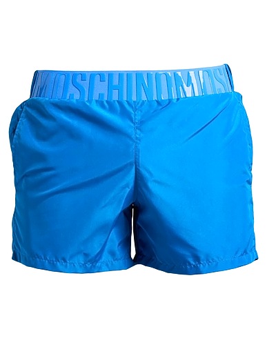 MOSCHINO Swim shorts Azure 100% Polyester