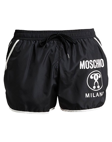 MOSCHINO Boxer mare Nero 100% Poliestere