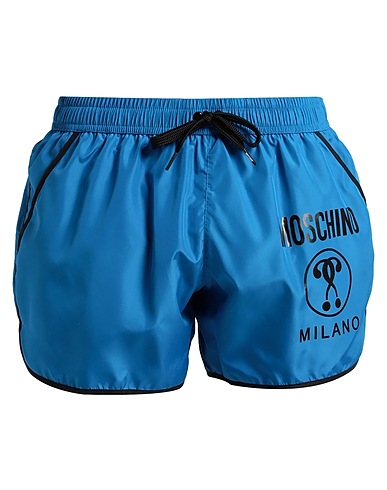 MOSCHINO Μαγιό βερμούδα Μπλε 100% Πολυεστέρας