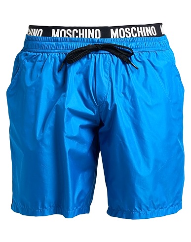 MOSCHINO Shorts de bain 100% Polyester, Polyamide, Élasthanne