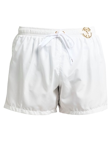MOSCHINO Swim shorts White 100% Polyester