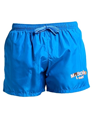 MOSCHINO Swim shorts Azure 100% Polyester