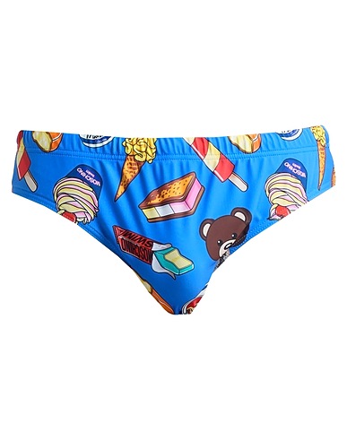 MOSCHINO Swim briefs Azure 82% Polyester, 18% Elastane
