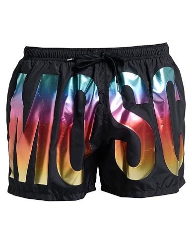 MOSCHINO Swim shorts Black 100% Polyester