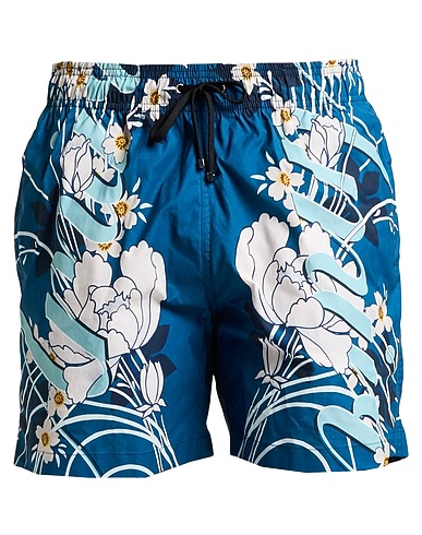 AMIRI Swim shorts Deep teal 100% Polyester