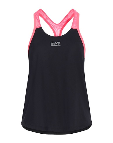 EA7 Tanktop NERO 93% Polyamid, 7% Elastan