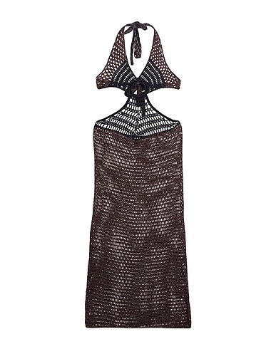 AKOIA SWIM Cover-ups Dark brown 100% Cotton