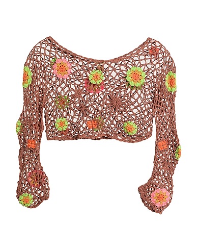 AKOIA SWIM Cover-up Brown 100% Cotton