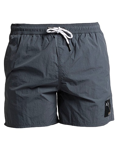 ARMANI EXCHANGE Swim shorts Lead 100% Polyamide