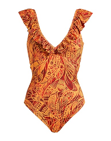 MOMONÍ 水着（ワンピース） オレンジ ポリエステル 75% / ポリウレタン 25%