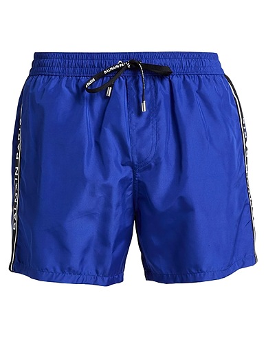 BALMAIN Boxer mare Blu 100% Poliestere