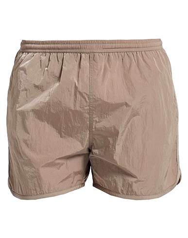 AMI ALEXANDRE MATTIUSSI Swim shorts Taupe 100% Polyamide