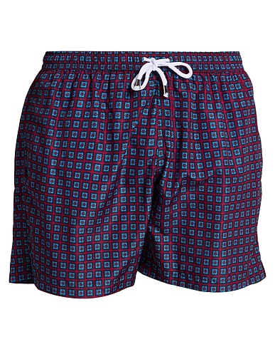 FRANZESE COLLECTION Swim shorts Burgundy 100% Polyester