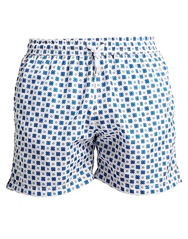 FRANZESE COLLECTION Swim shorts White 100% Polyester