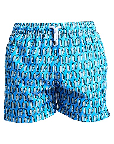 FRANZESE COLLECTION Boxer mare Azzurro 100% Poliestere