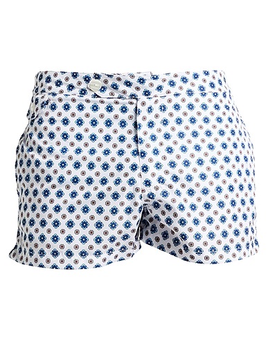 FRANZESE COLLECTION Swim shorts White 100% Polyester