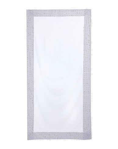 FRANZESE COLLECTION Beach towel White 100% Cotton