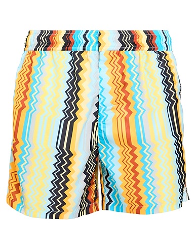 MISSONI Swim shorts Sky blue 70% Polyester, 30% Polyamide