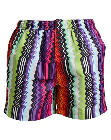 MISSONI Boxer mare Viola 70% Poliestere, 30% Poliammide