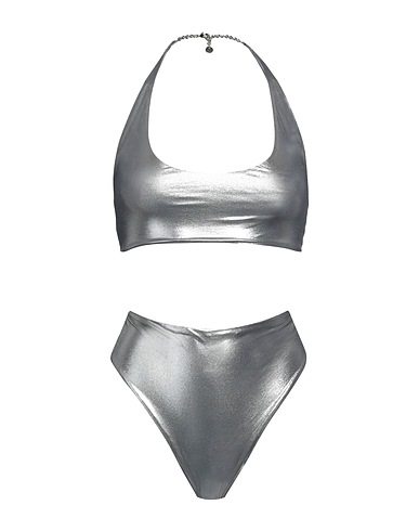THE ATTICO Bikini Silver 85% Polyamide, 15% Elastane