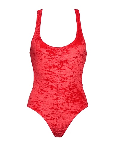 GCDS One-piece swimsuits Red 85% Polyamide, 15% Elastane