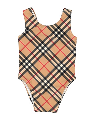 BURBERRY One-piece swimsuits Khaki 80% Polyamide, 20% Elastane