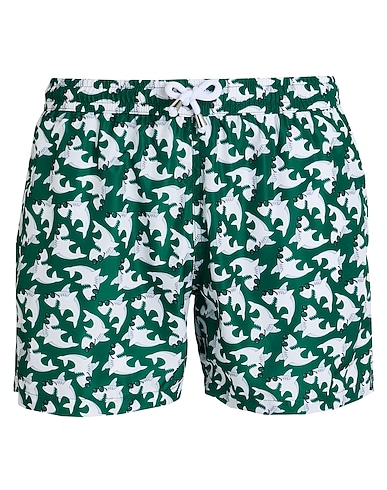 FRANZESE COLLECTION Swim shorts Green 100% Polyester