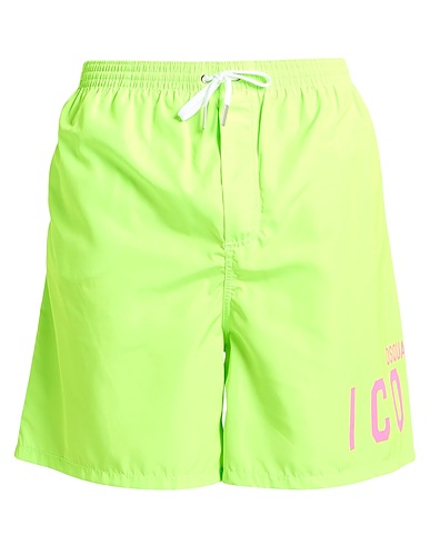 DSQUARED2 Boxer ICON BEACHWEAR Limettengrün 100% Polyester