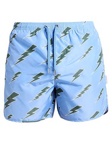 NEIL BARRETT Swim shorts 100% Polyester