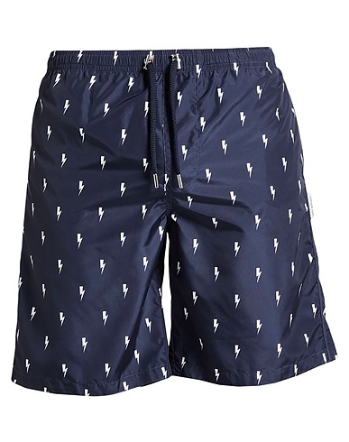 NEIL BARRETT Boxer mare Blu navy 100% Poliestere