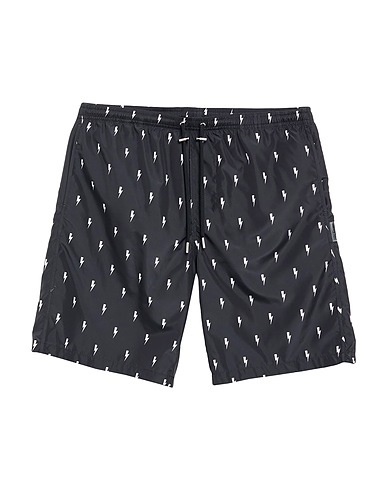 NEIL BARRETT Swim shorts 100% Polyester
