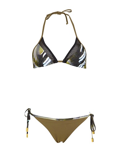 OCEAN COUTURE Bikini Military green 80% Polyamide, 20% Elastane