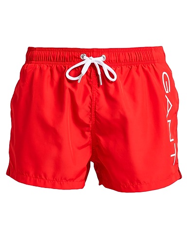 GANT Swim shorts Red 100% Recycled polyester