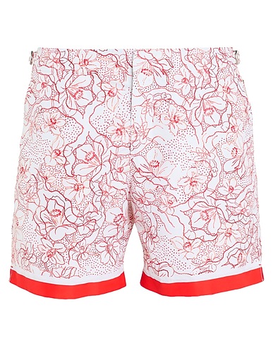 ORLEBAR BROWN Swim shorts OFF WHITE Polyester